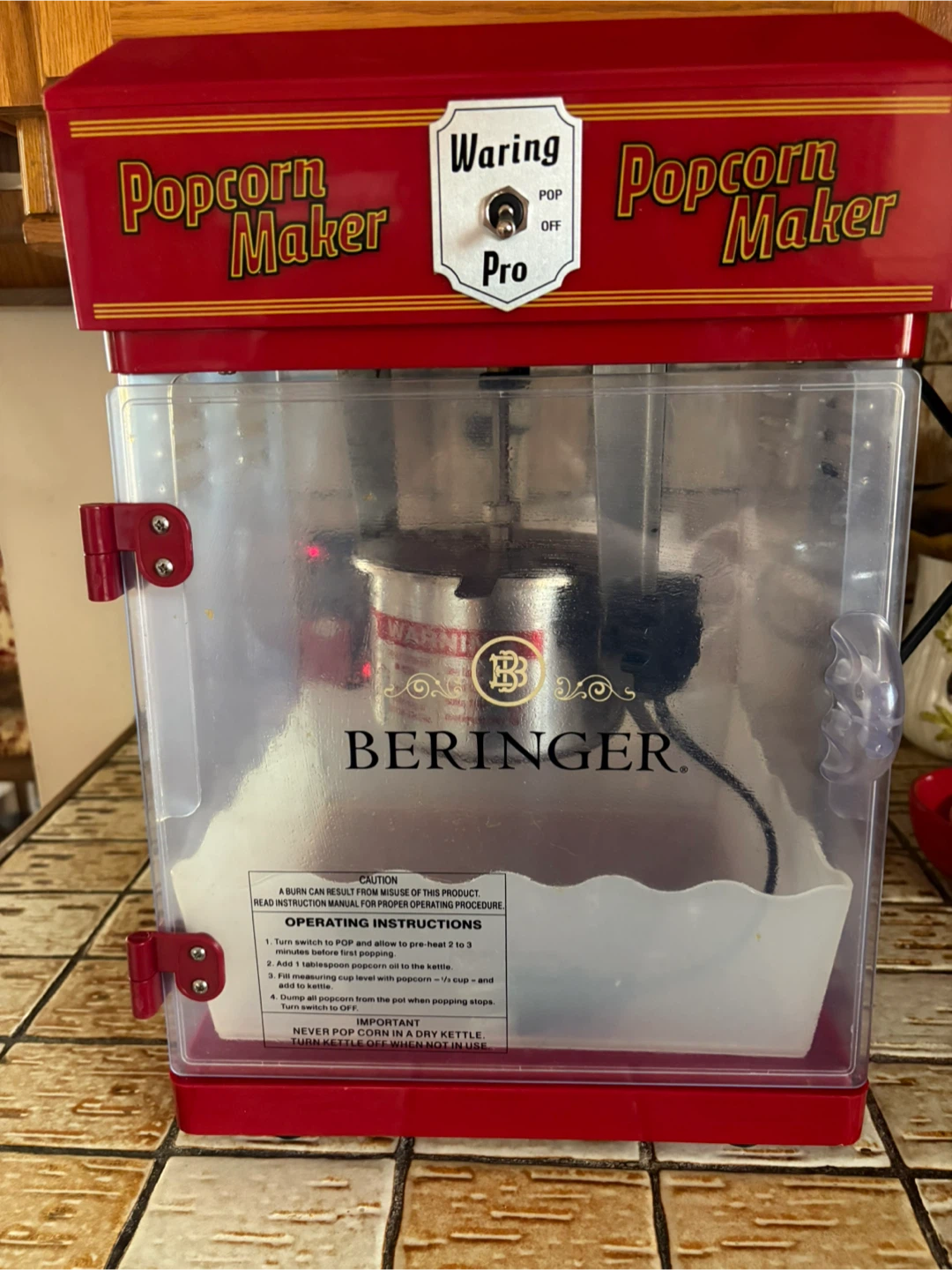 Waring Pro Popcorn Maker