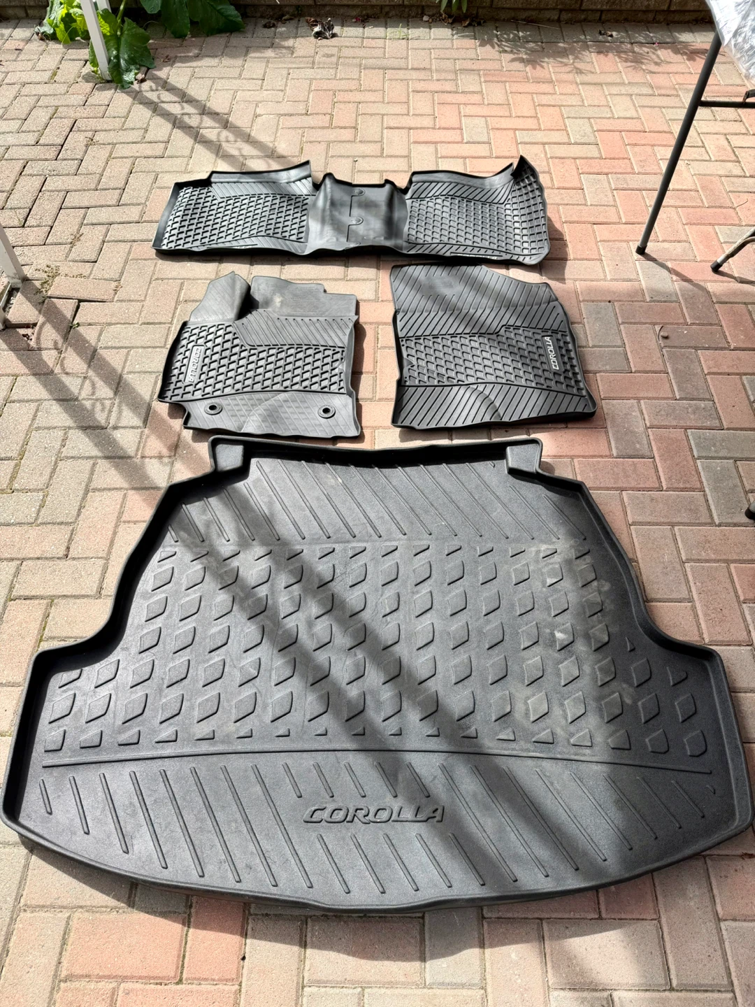 Toyota Corolla Floor Mats - Good Condition