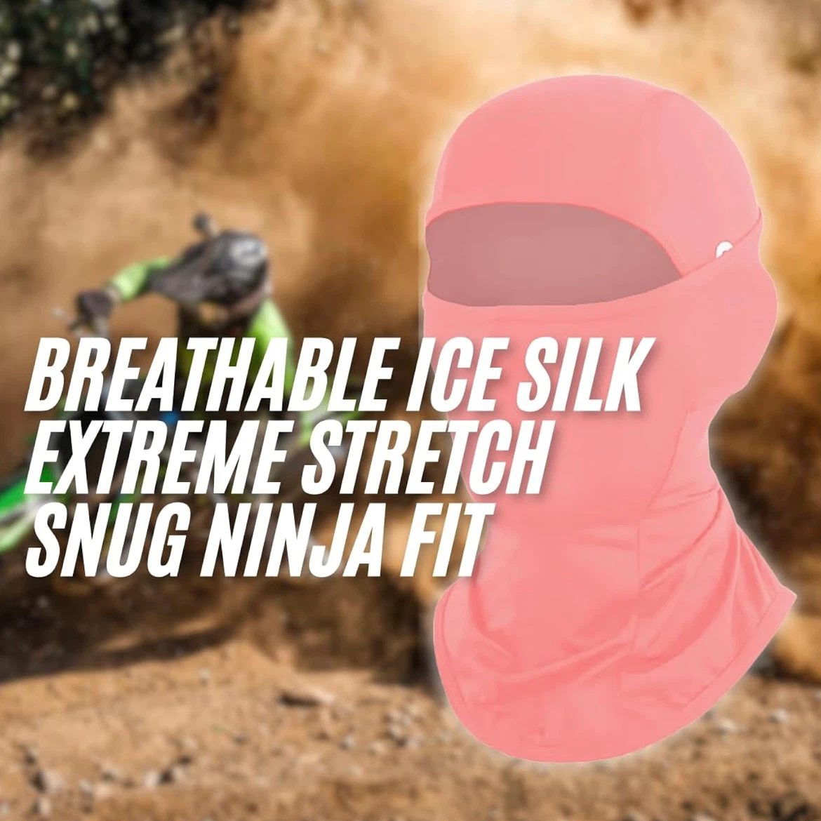 Unihauser Pink Balaclava Windproof Ski Mask - photo 3