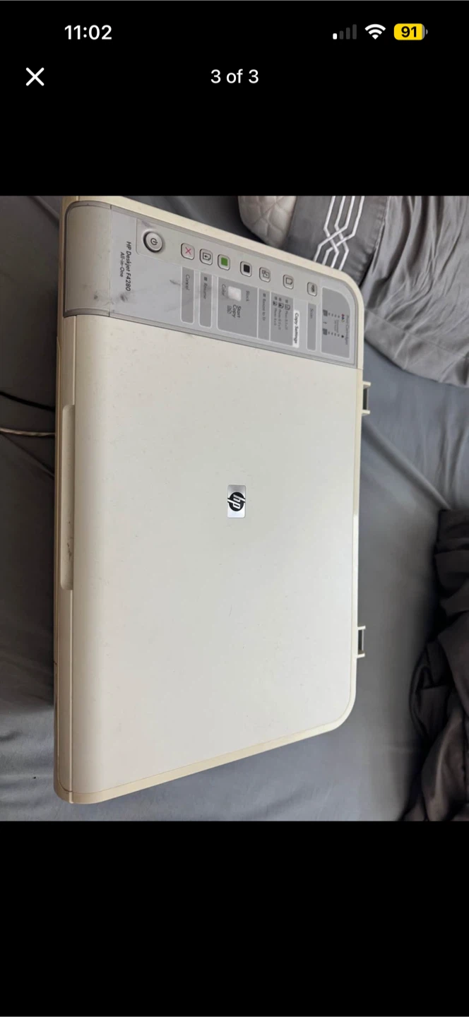 HP Deskjet All-in-One Printer - photo 3