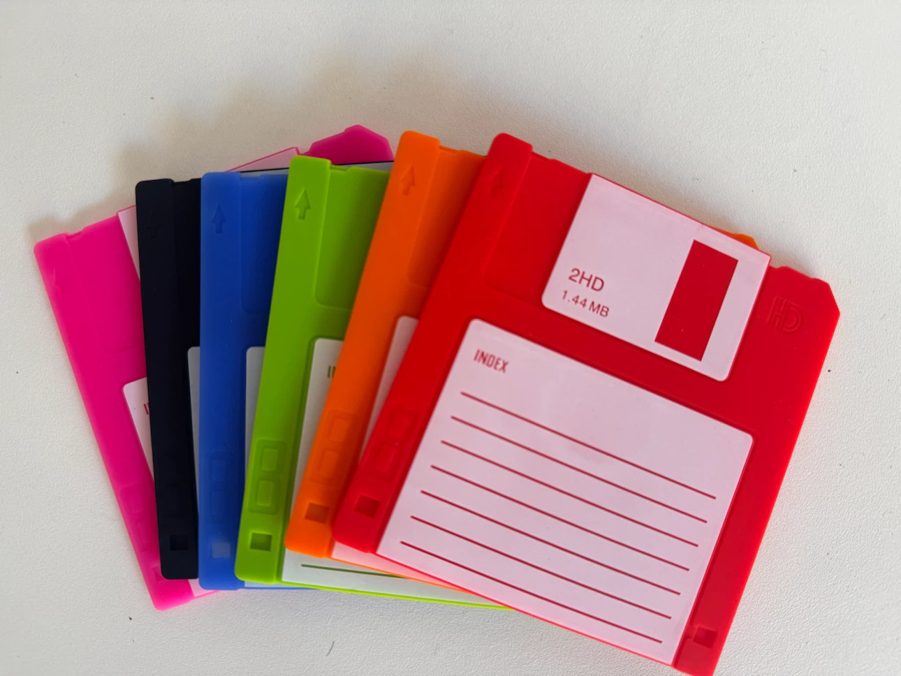 Set of 6 Floppy Disk Coasters - photo 2