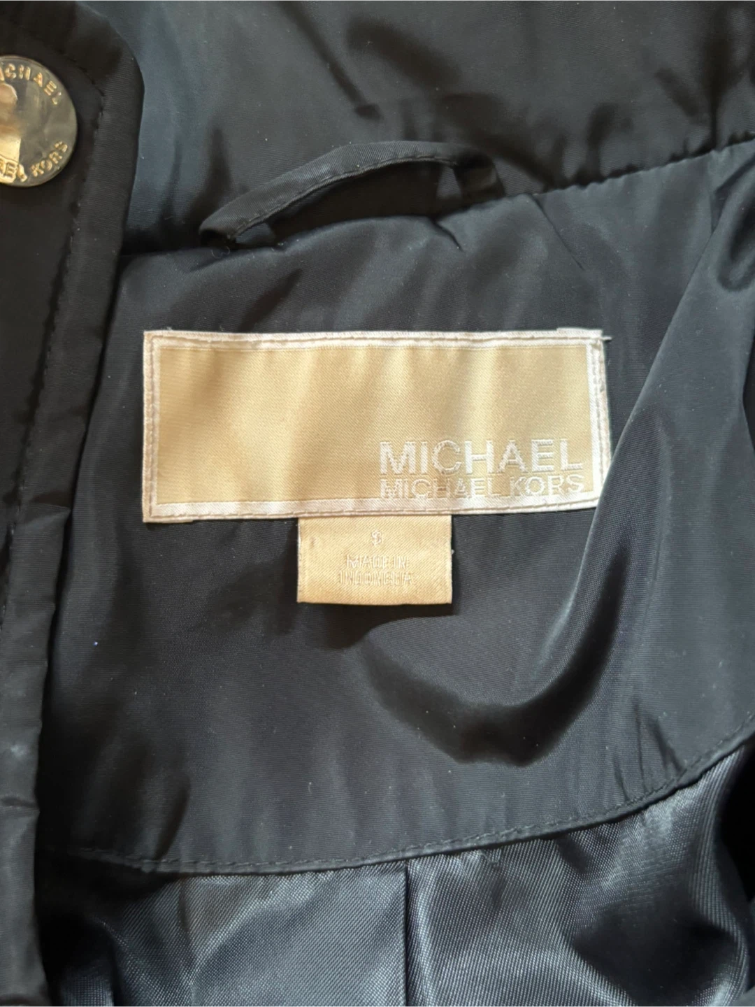 Micheal Kors women’s puffer jacket size S - photo 2