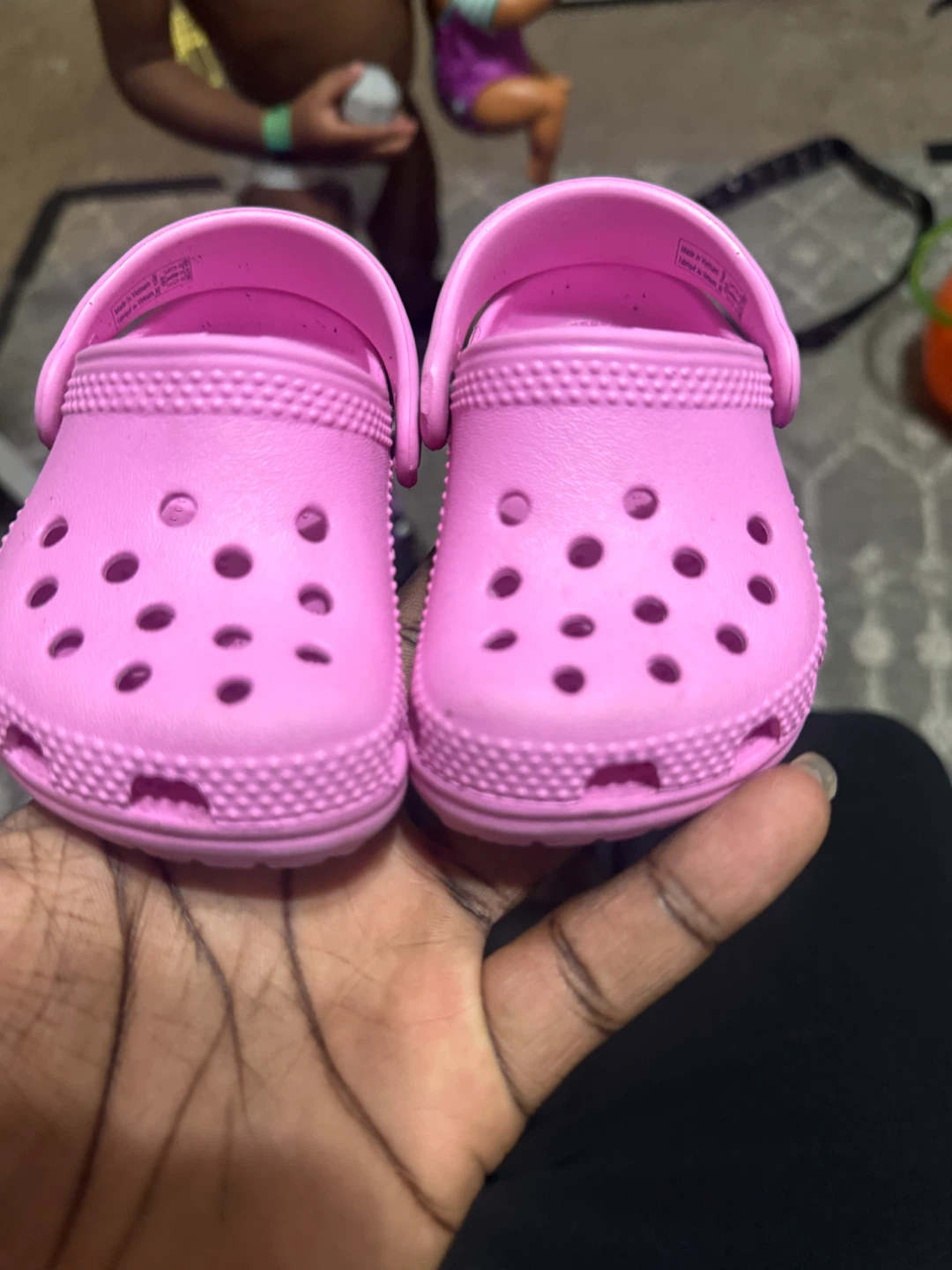 Pink Crocs Toddler Shoes - photo 3