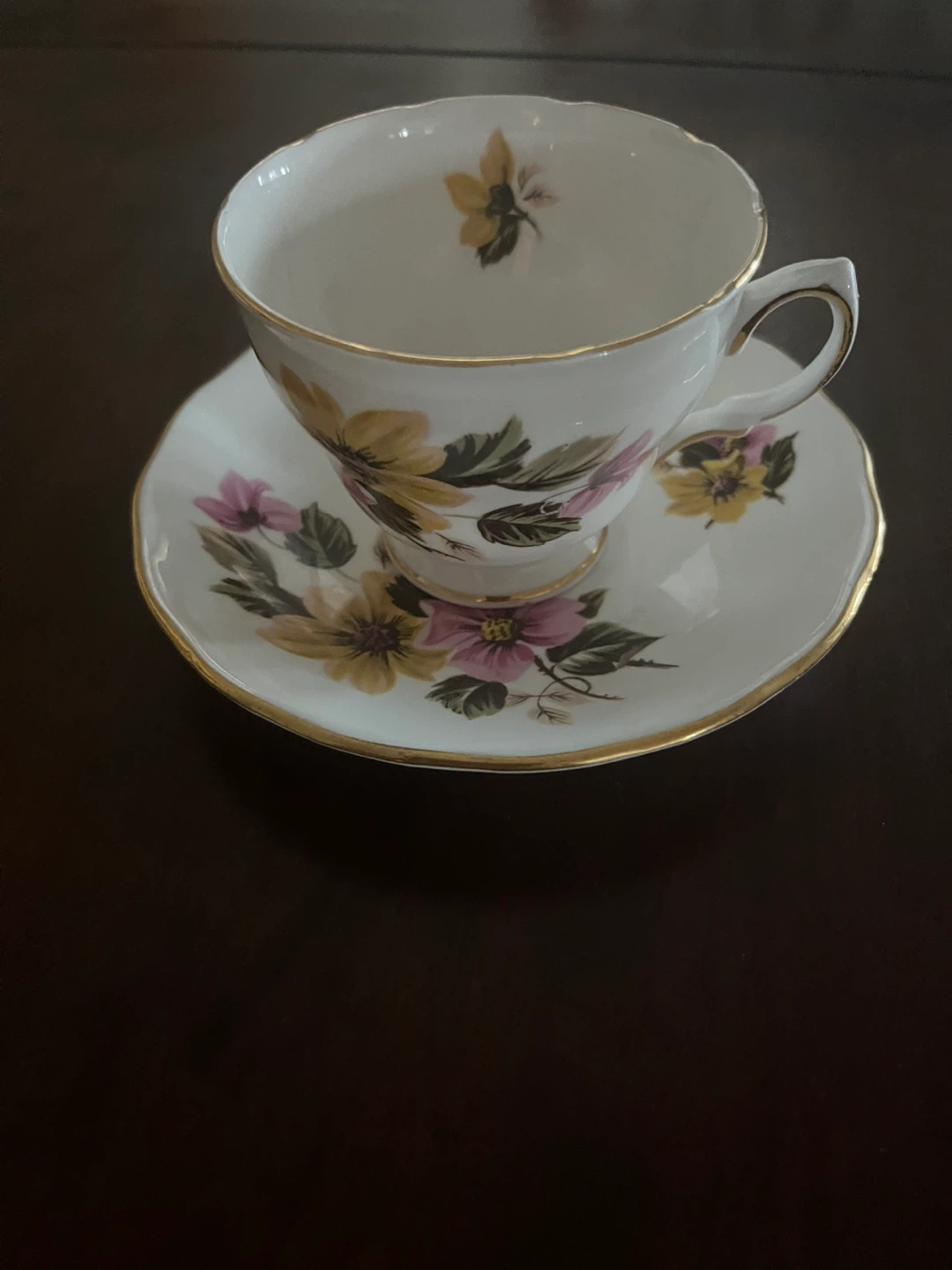 Royal Vale Bone China Tea Cup and Saucer Set - photo 2