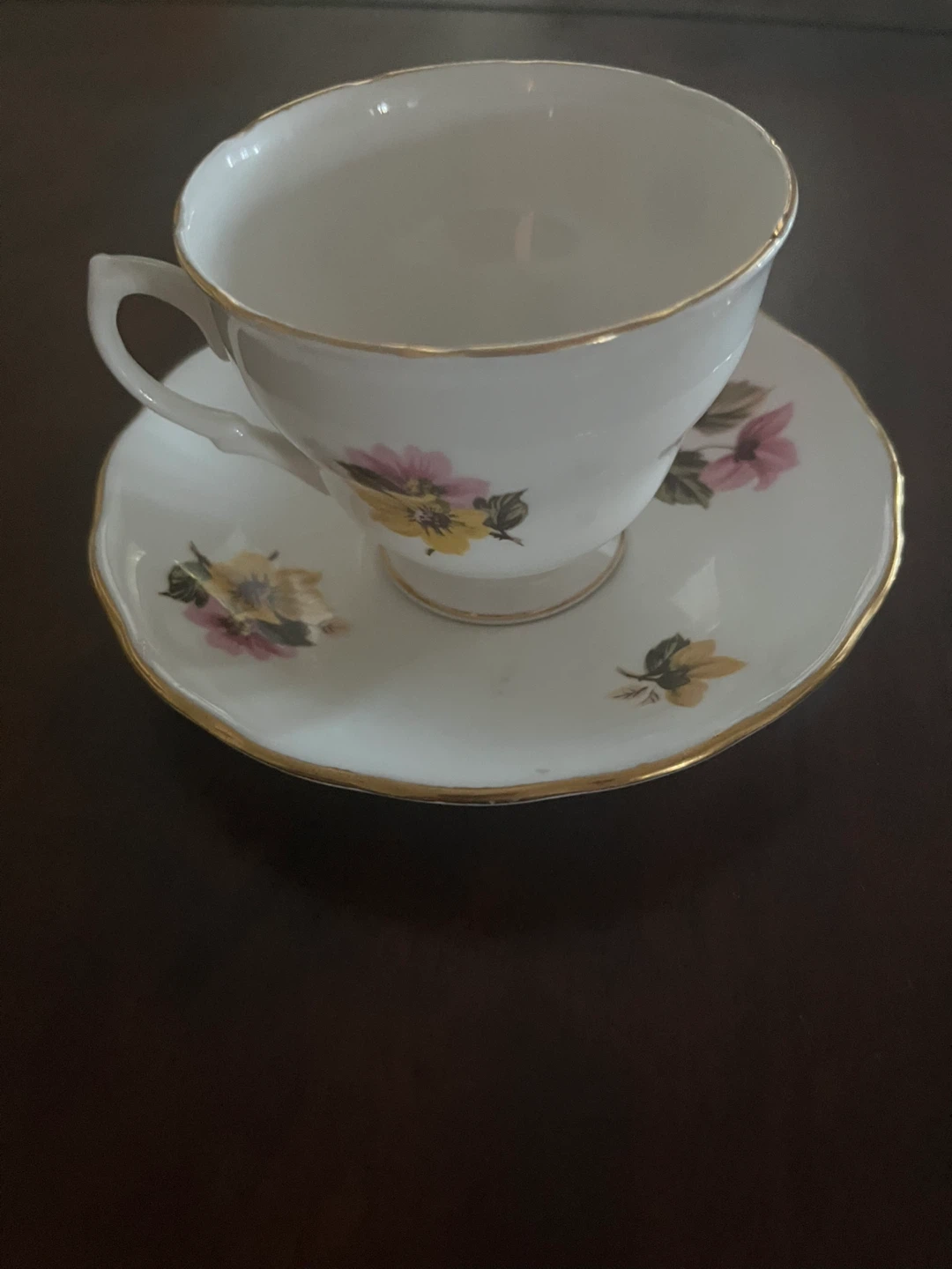 Royal Vale Bone China Tea Cup and Saucer Set - photo 3