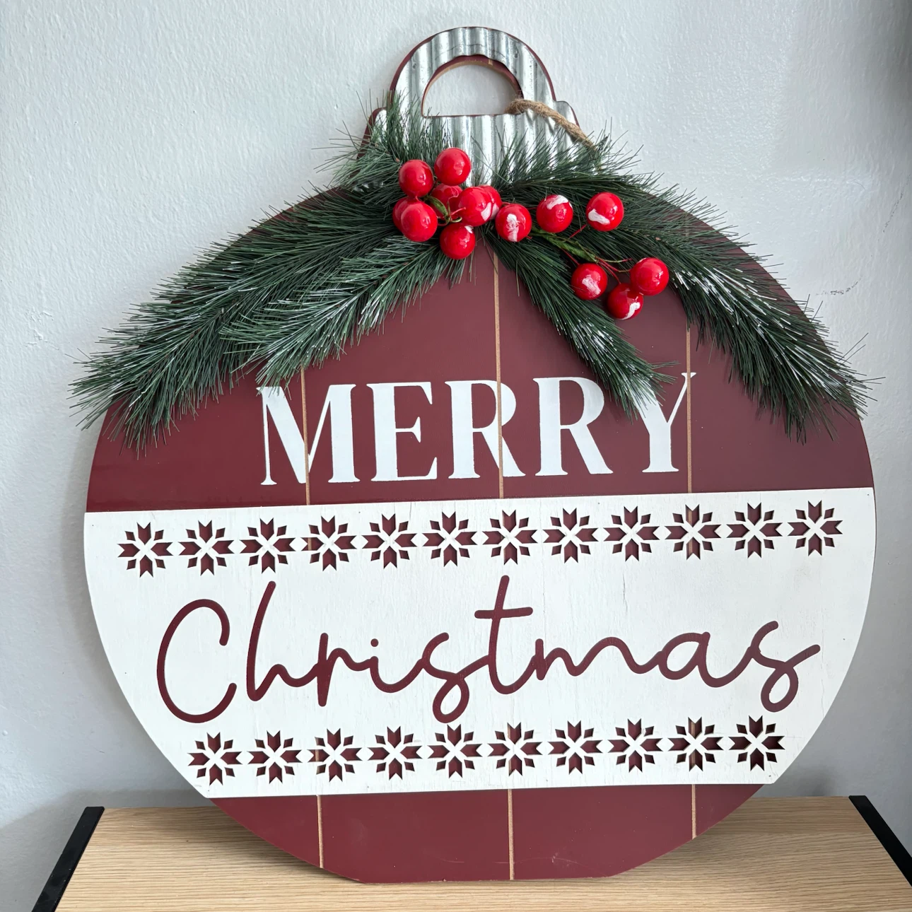 Merry Christmas Decorative Sign