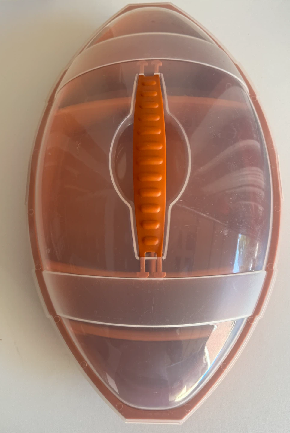 Football-Shaped Serving Tray