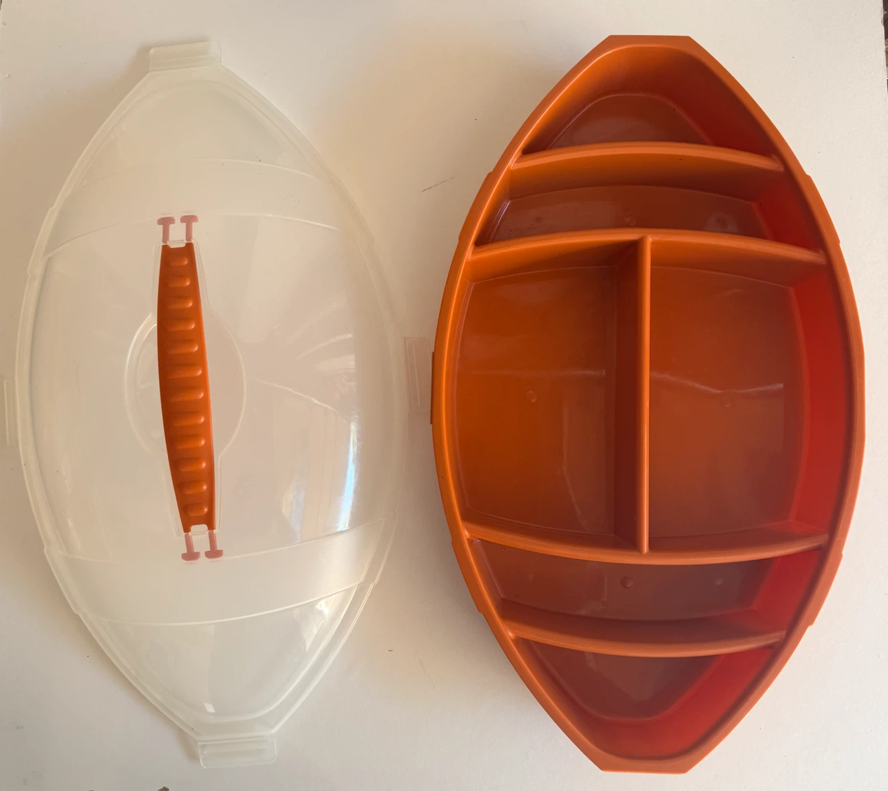 Football-Shaped Serving Tray - photo 2