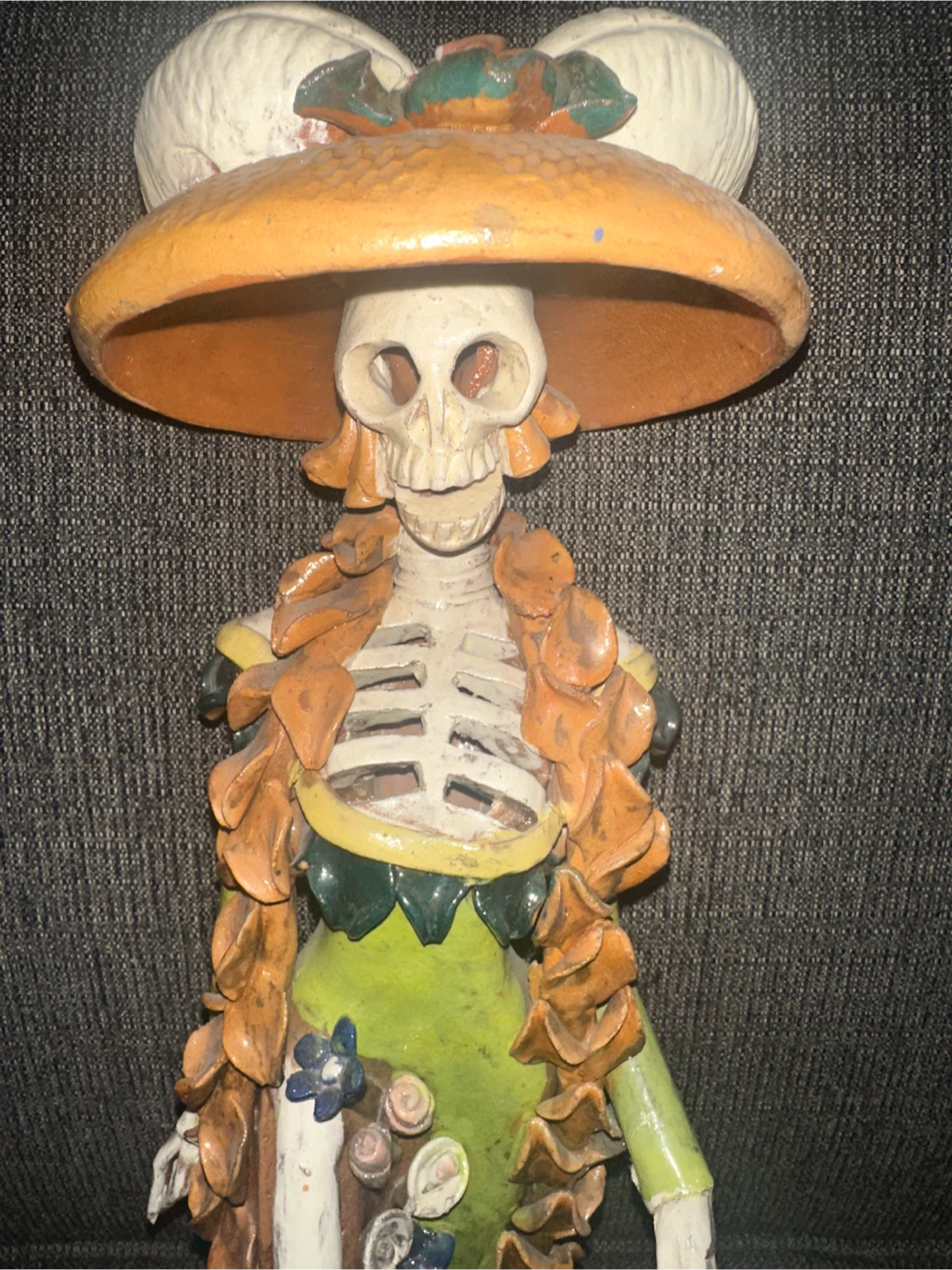 La Catrina Day of the Dead Statue - photo 3
