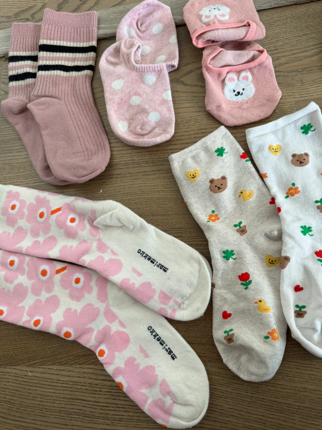 New Women's pink socks bundle