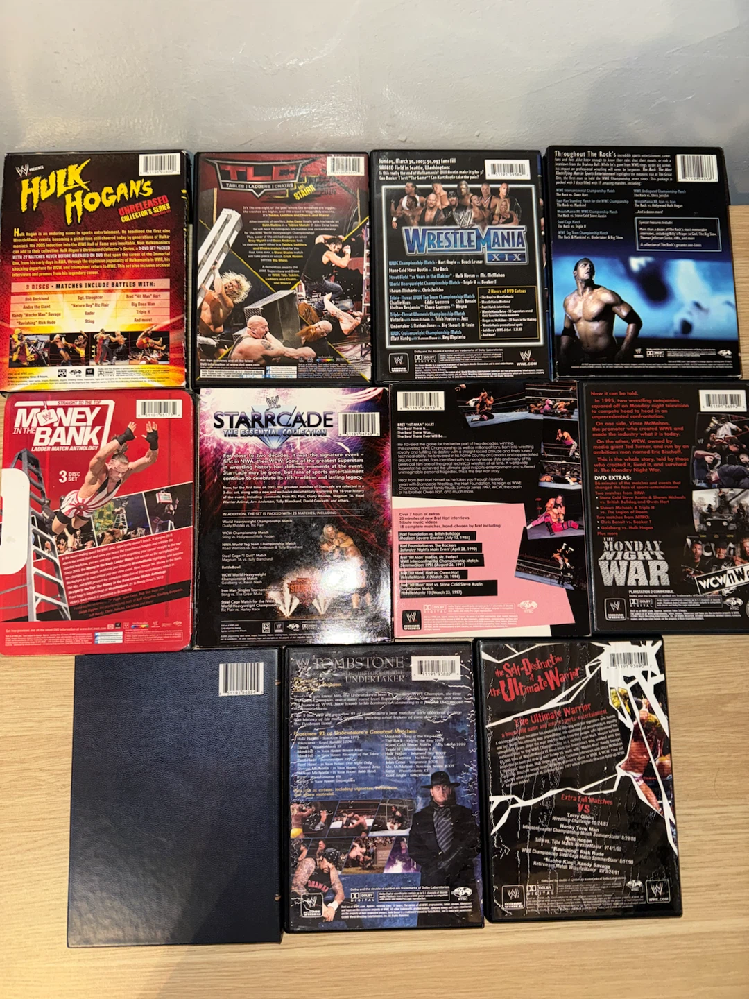 Collection of 11 WWE Wrestling DVDs - photo 2
