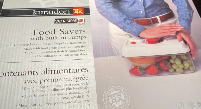 Kuraidori Vac N Store Food Saver Set