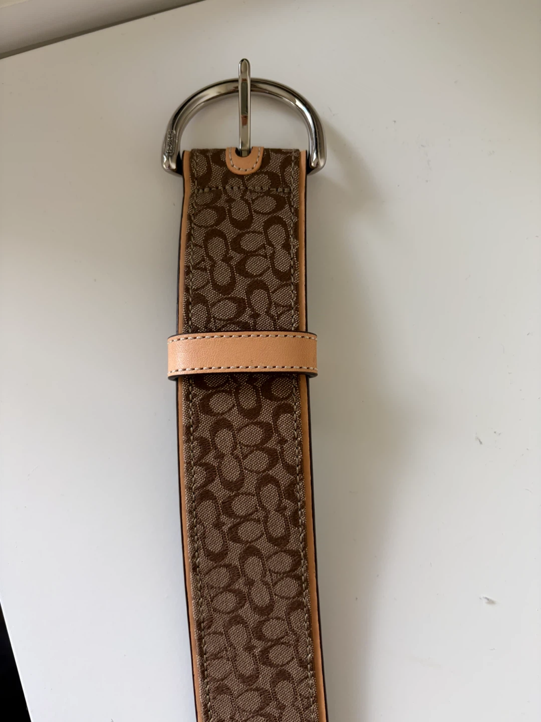 Coach Signature Canvas Belt - photo 3