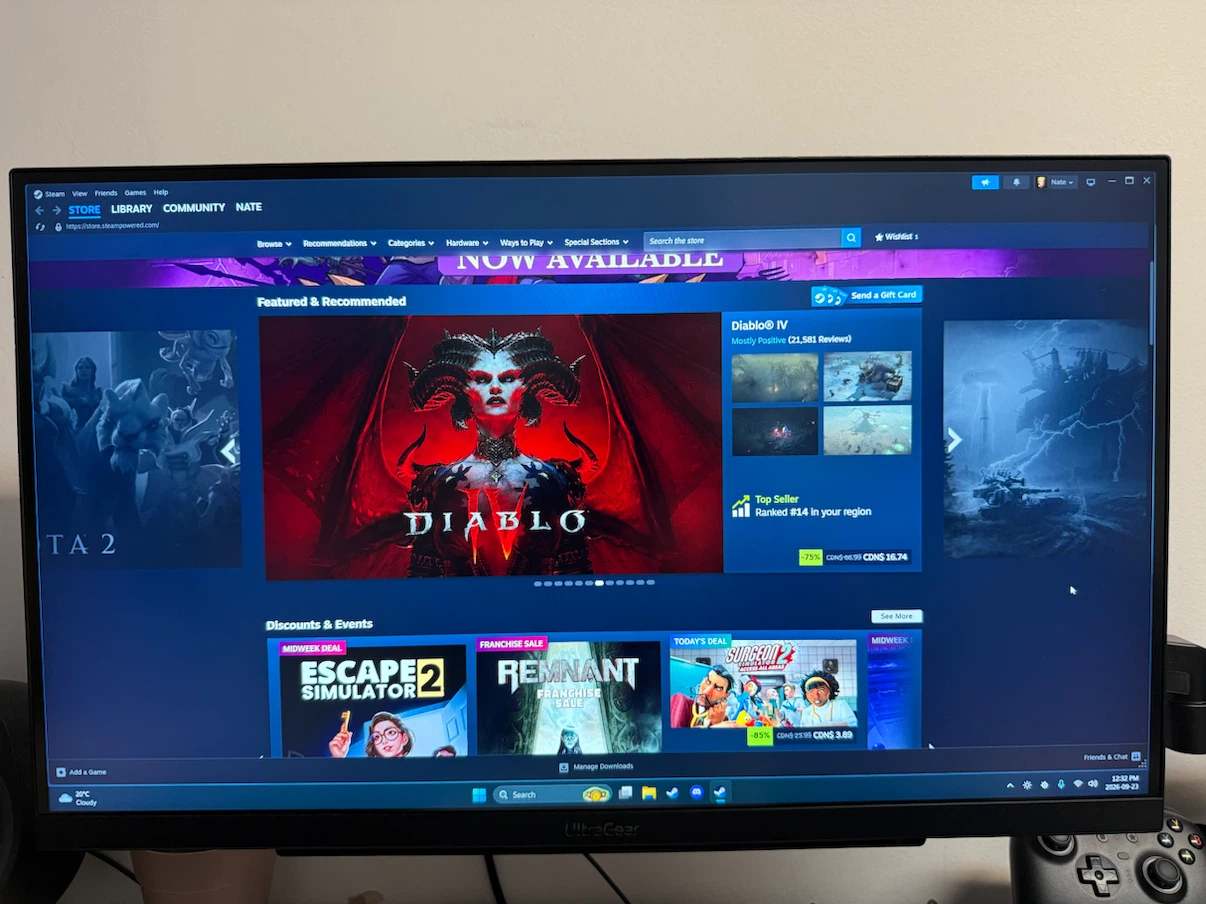 LG UltraGear Gaming Monitor - photo 3