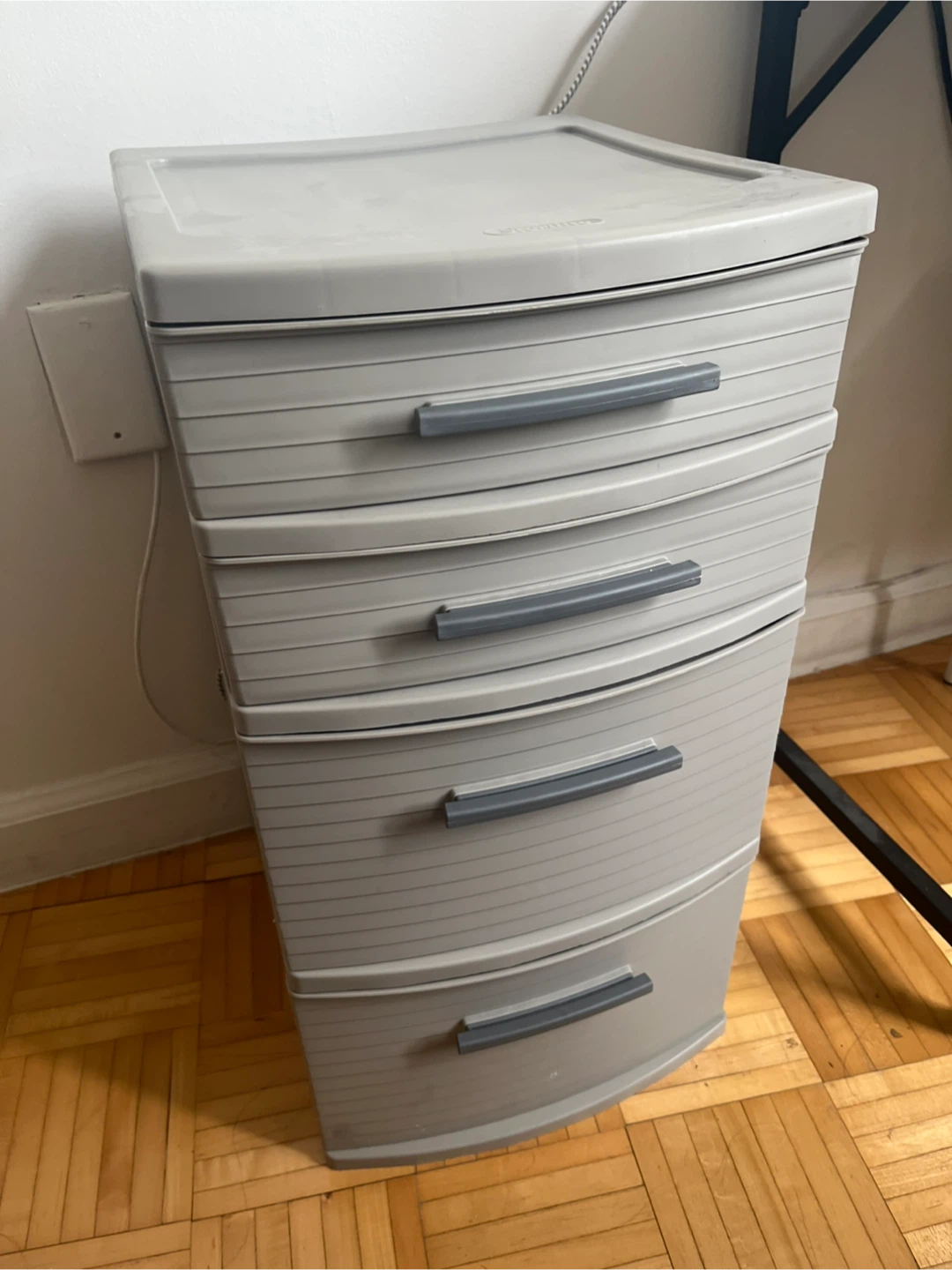 Sterilite 4-Drawer Plastic Storage Cart
