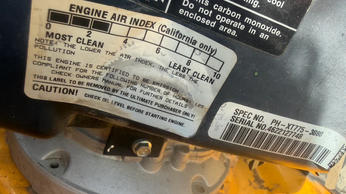 Cub Cadet XT Series XT775 Front Wheel Drive Lawn Mower - photo 3
