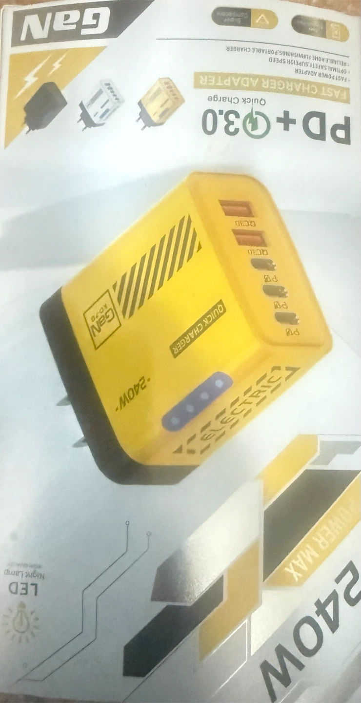 240W Power Max GaN Fast Charger