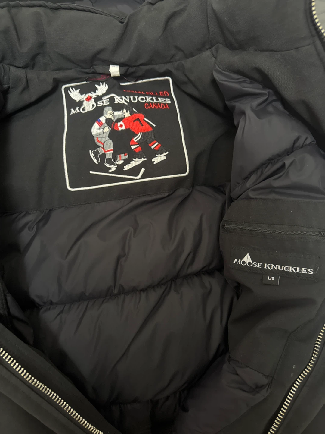 Moose Knuckles Winter Jacket - Black - photo 4