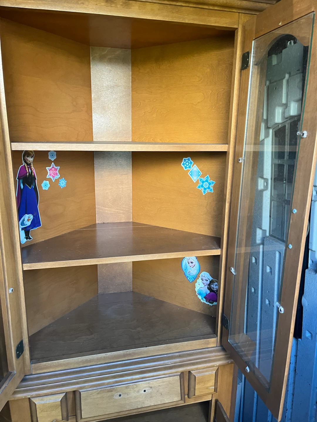 Wooden Corner Cabinet - photo 3