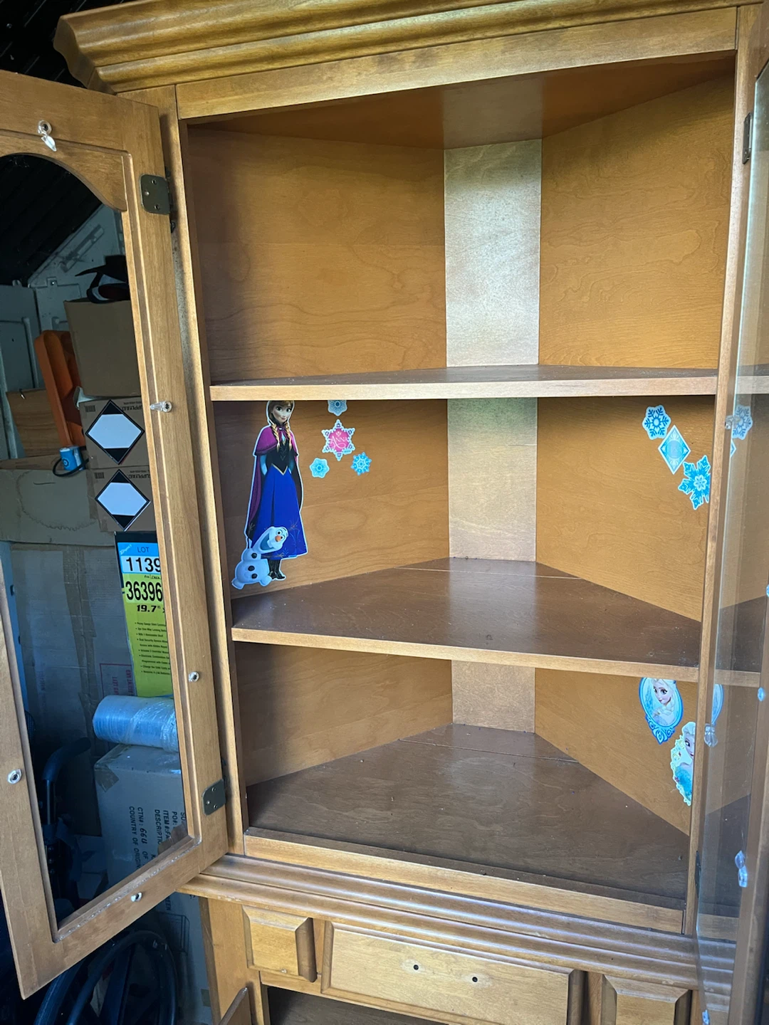Wooden Corner Cabinet - photo 4