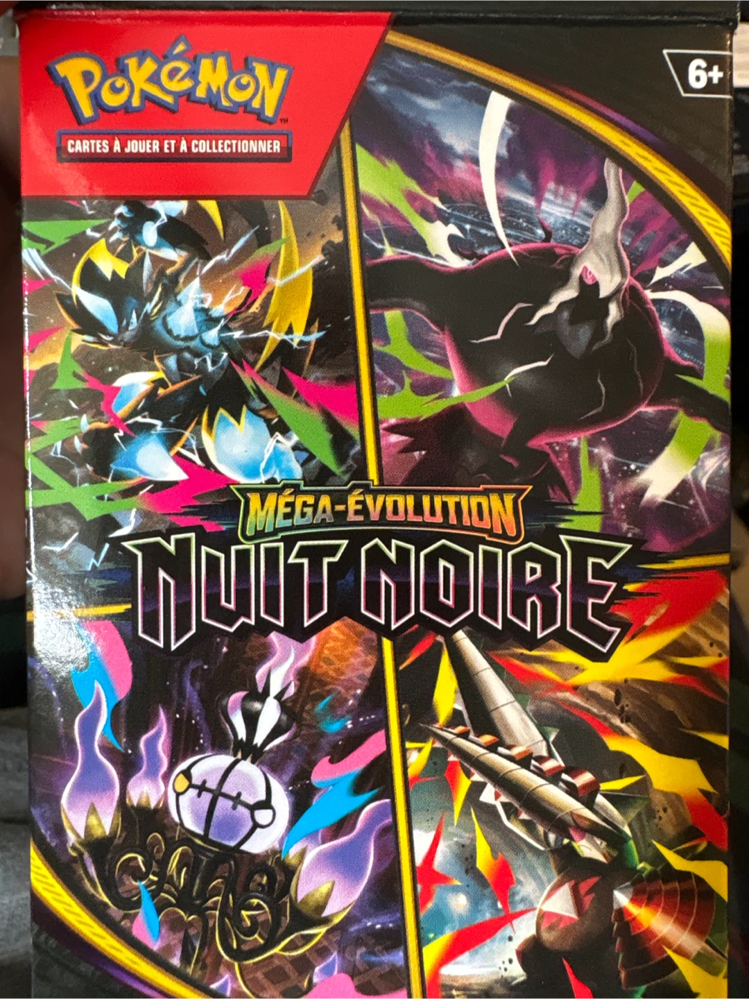 Pokémon Nuit Noire Cards (pitch black) French cards