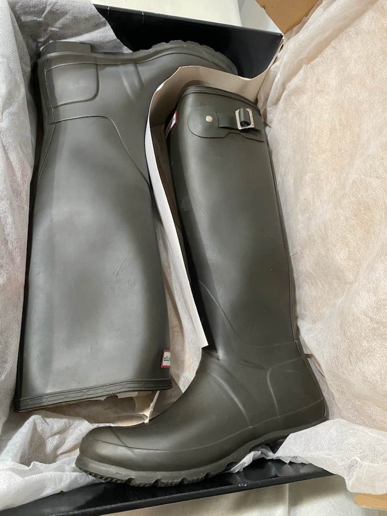 Hunter Original Tall Boots Chocolate Size US 7 - photo 2
