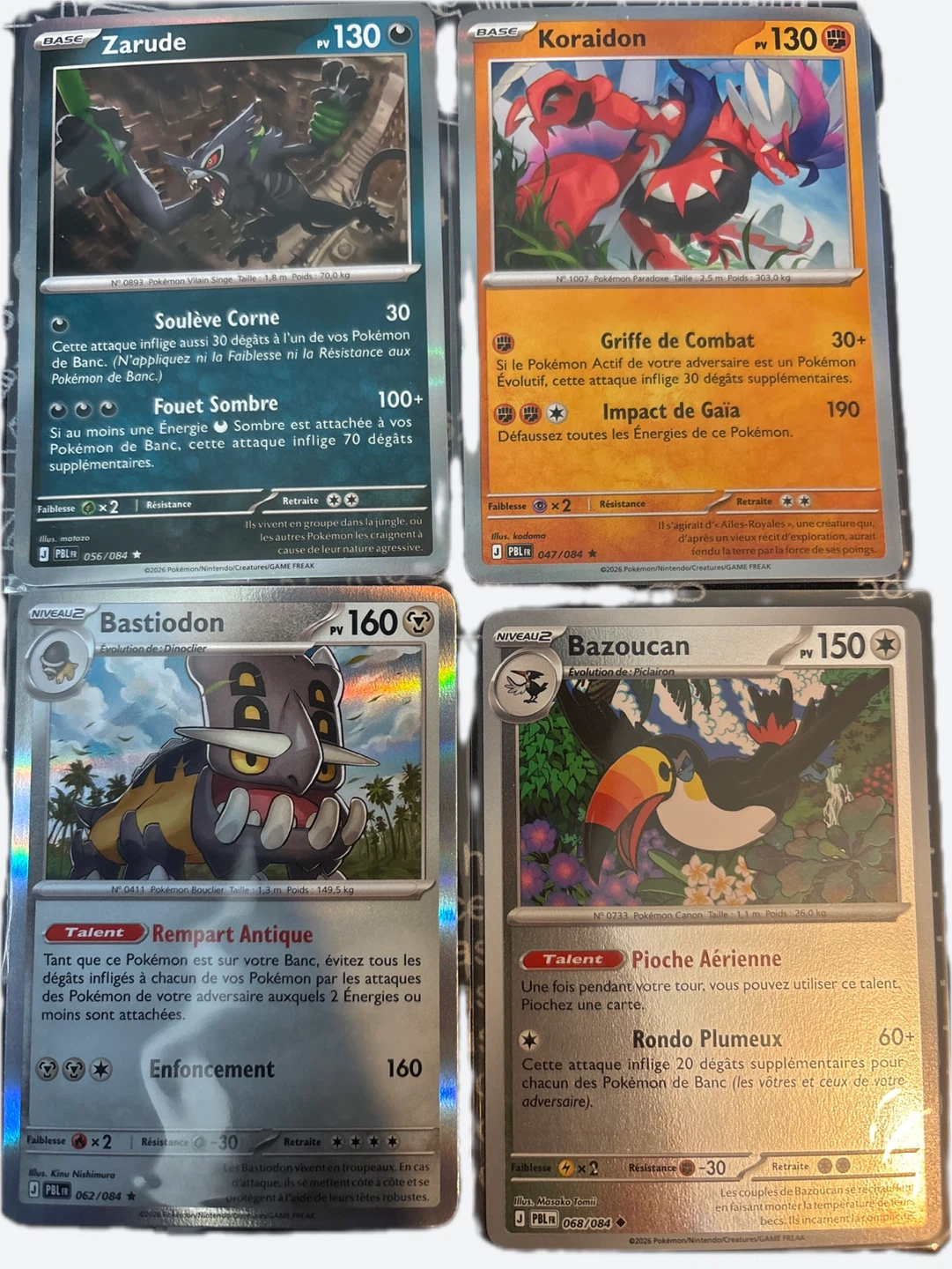Pokémon Nuit Noire Cards (pitch black) French cards - photo 2