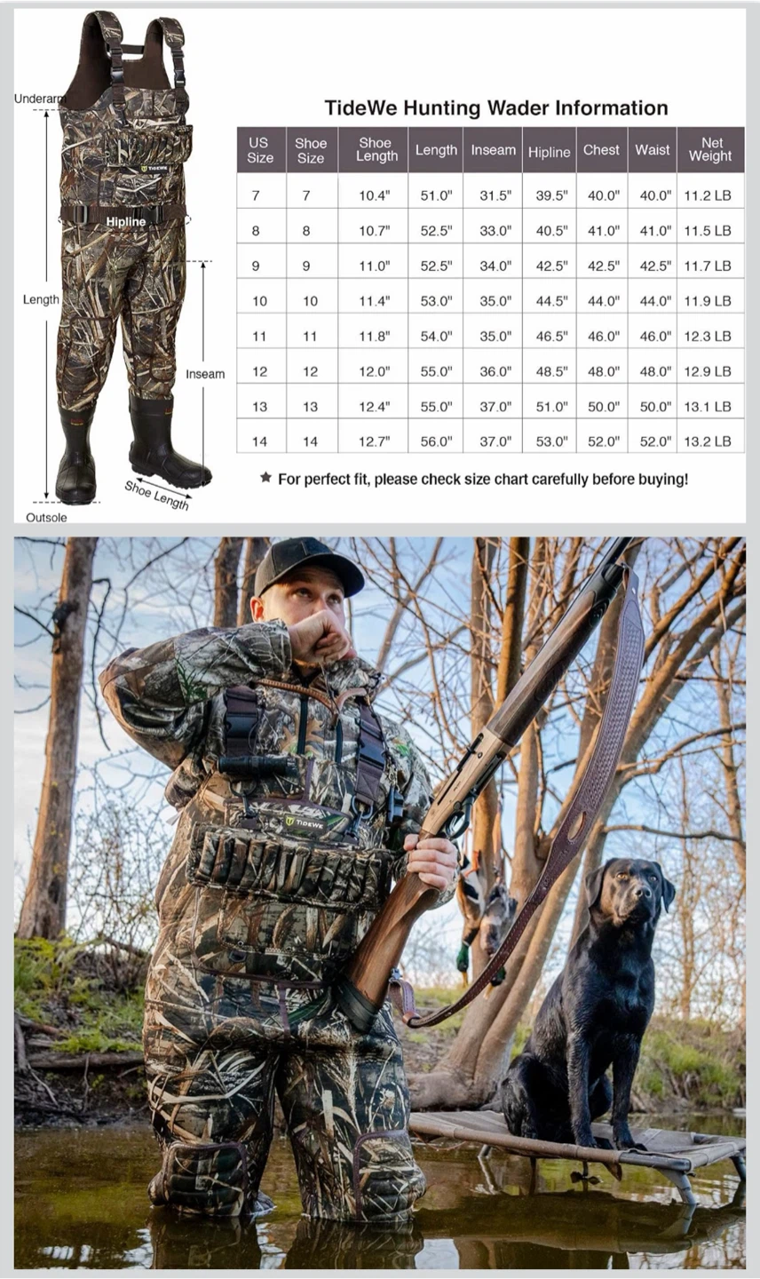 TideWe Insulated Waders