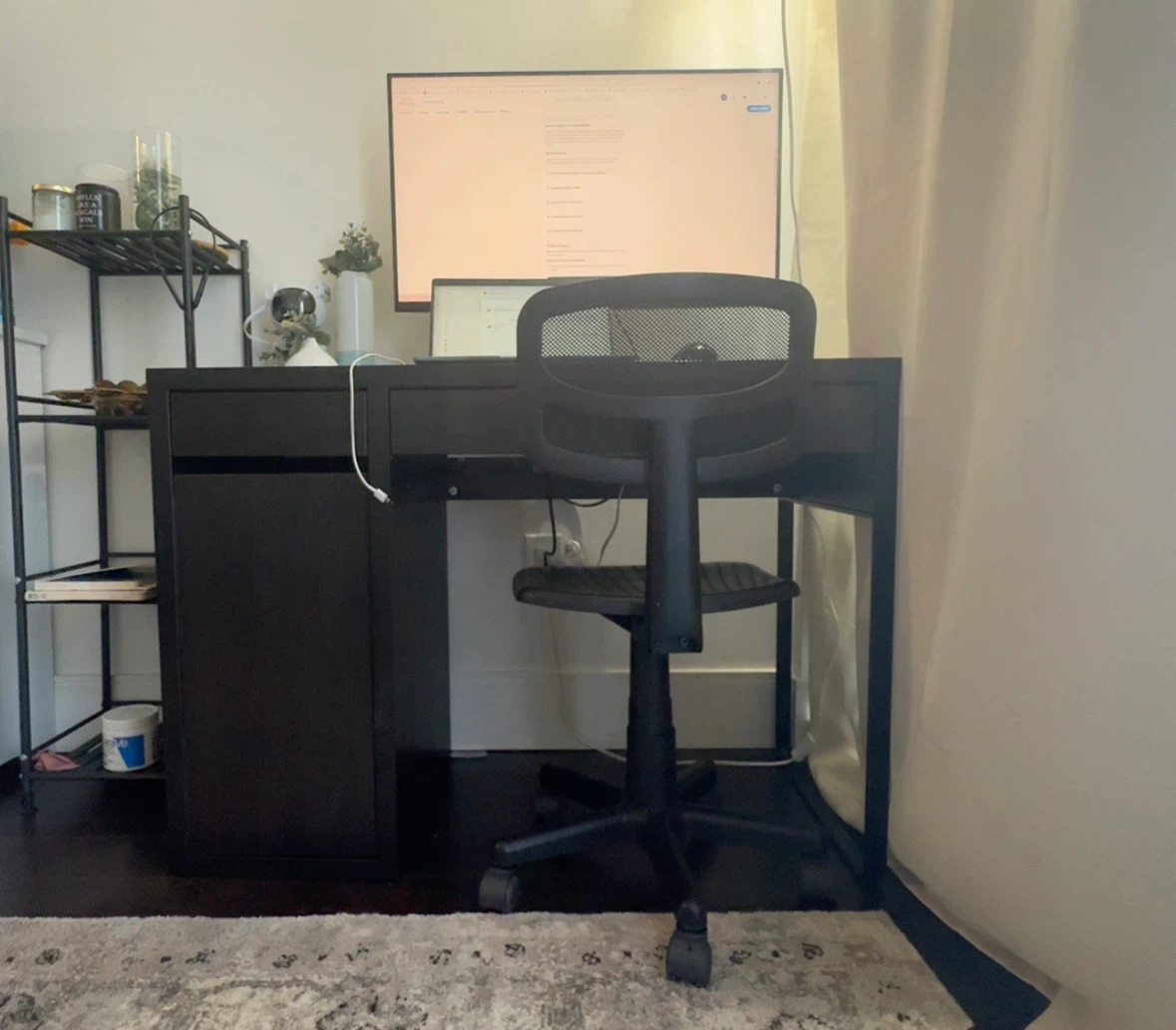 IKEA Micke Desk - Black