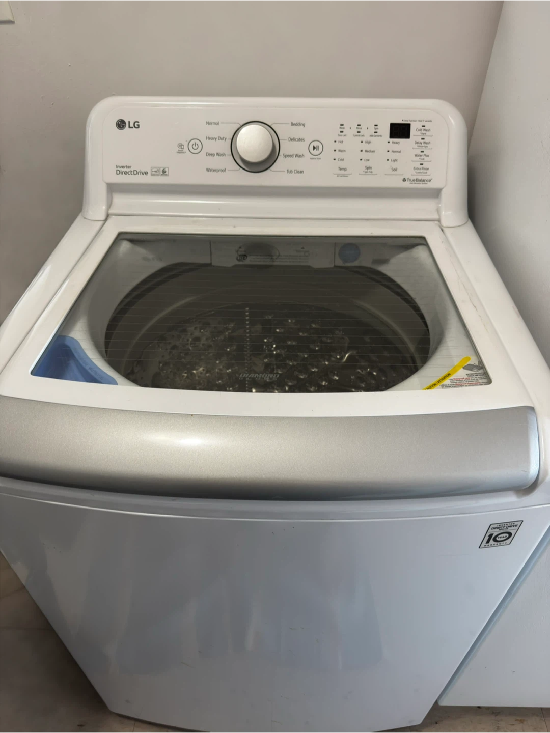LG Inverter DirectDrive Top Load Washing Machine