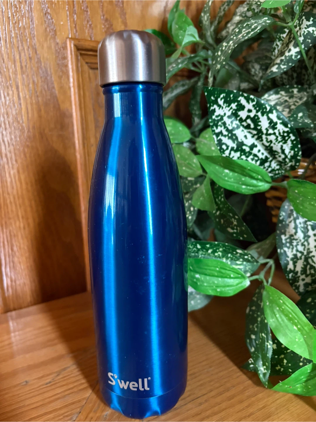 S'well Blue Stainless Steel Water Bottle