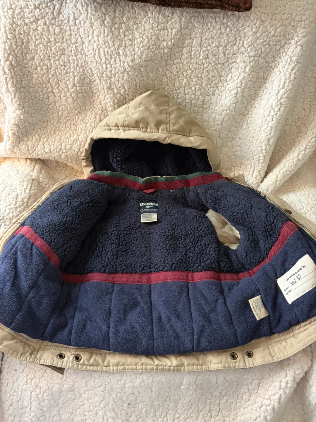 OshKosh B'gosh Boys Winter Jacket Size 4 - photo 2