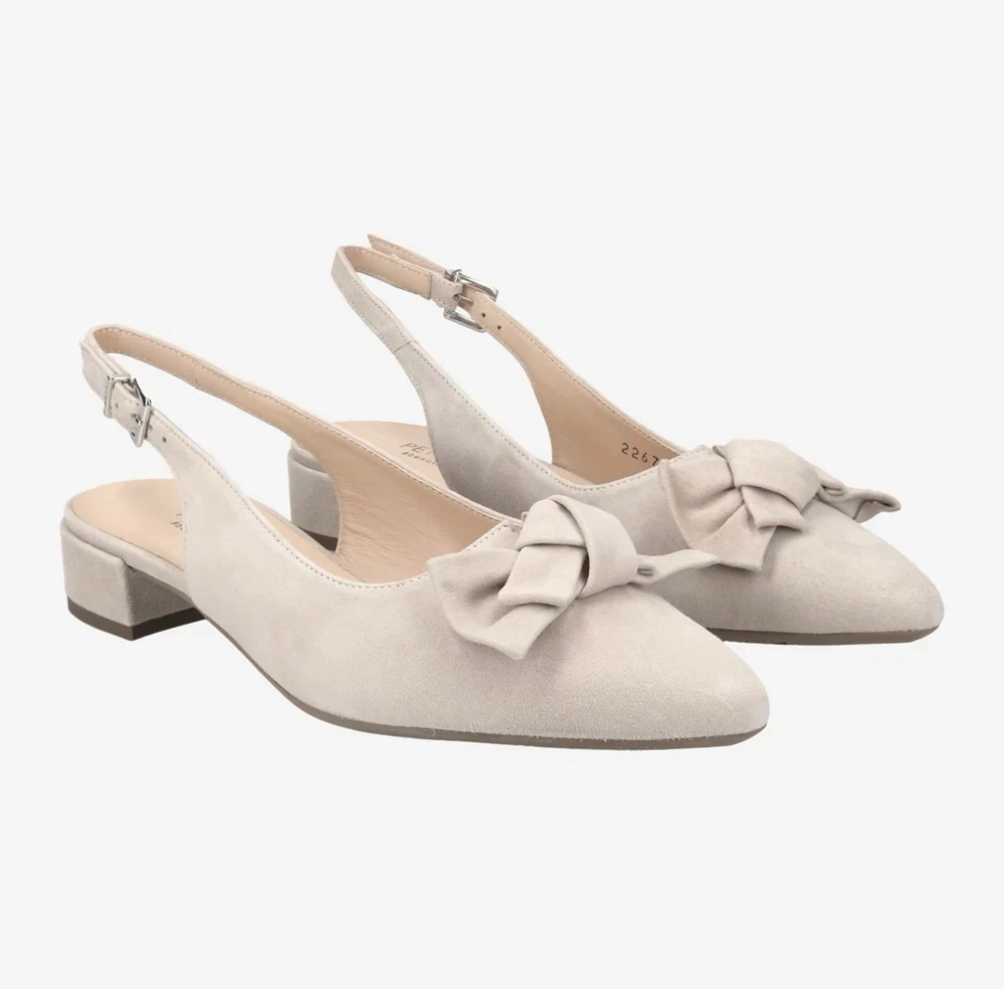 NEW Peter Kaiser Beige Suede Heels - size 7.5 EU - photo 2