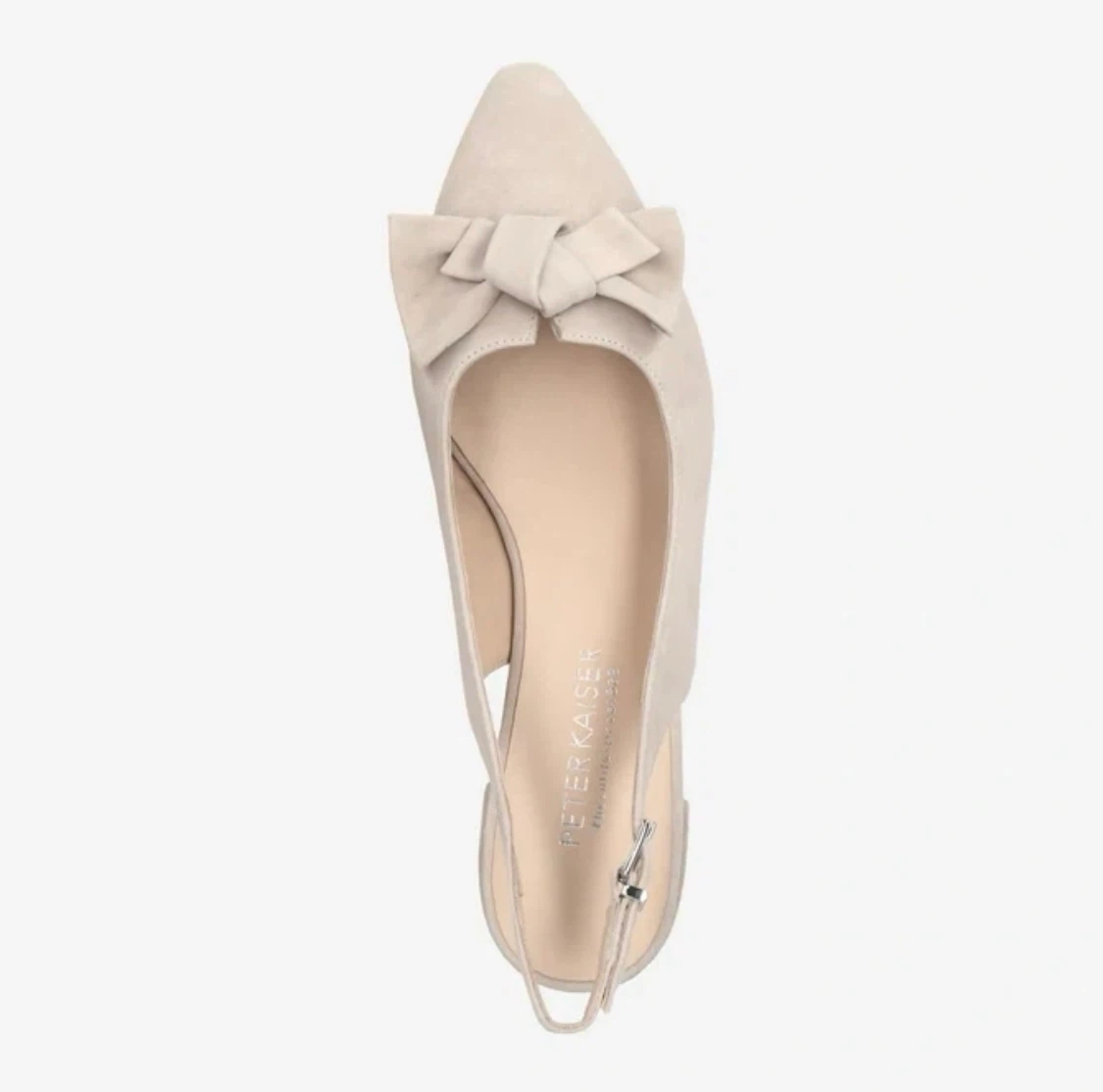 NEW Peter Kaiser Beige Suede Heels - size 7.5 EU - photo 3