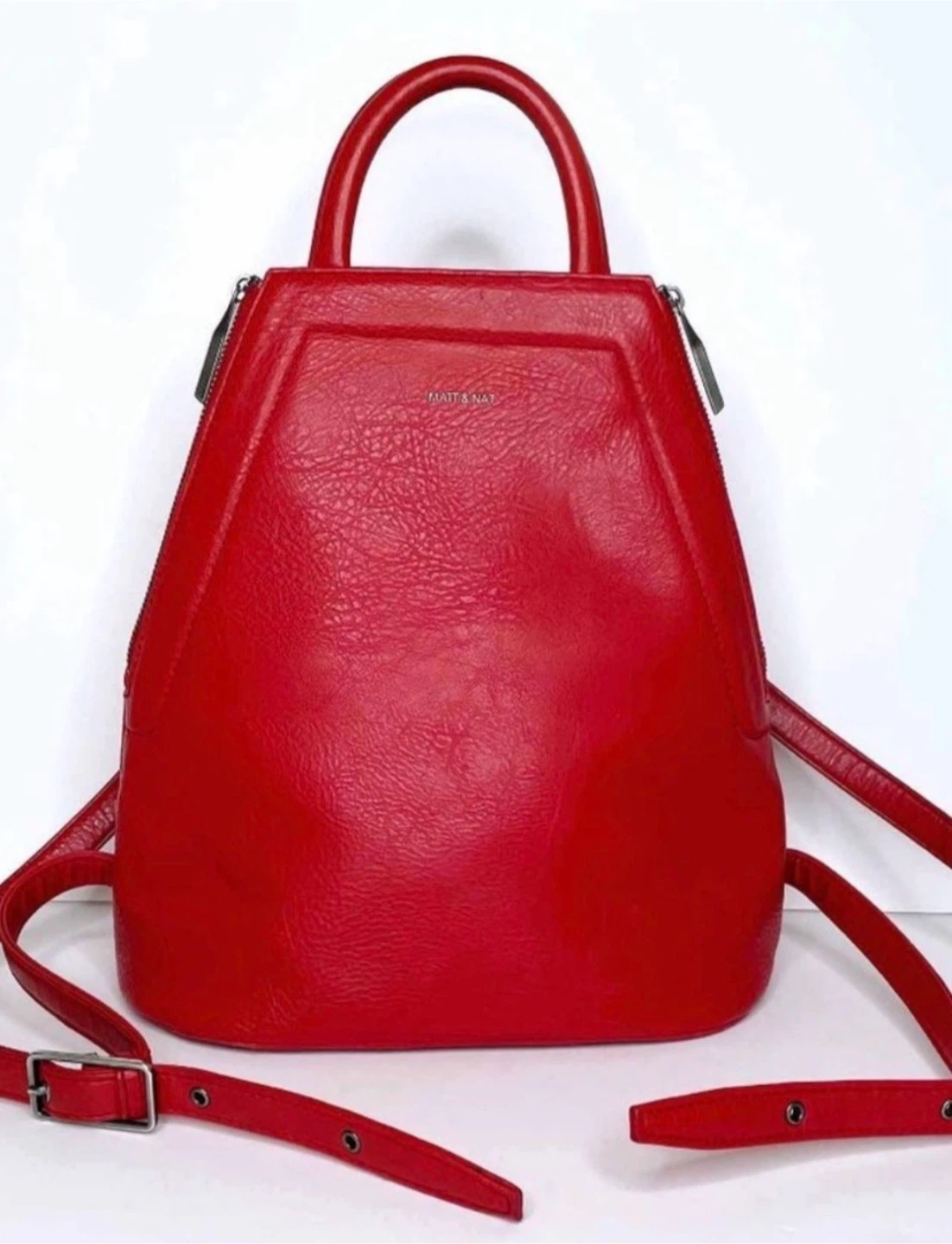 Matt & Nat Red Backpack