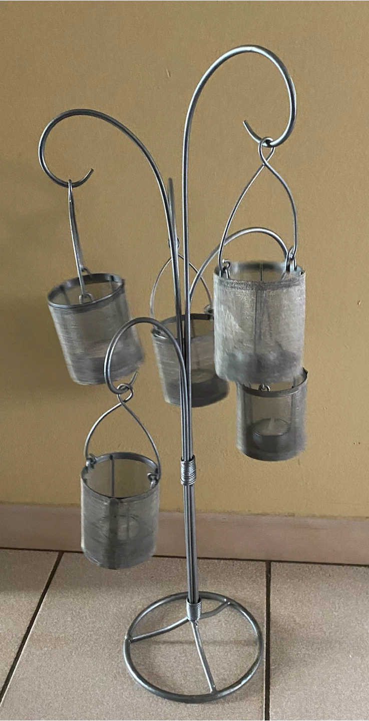 Metal Candle Tree Stand