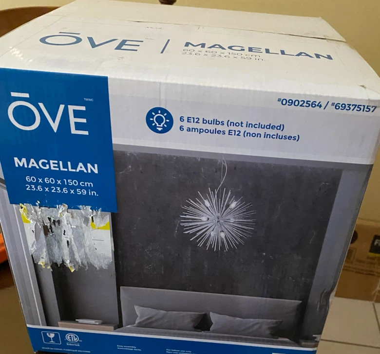 OVE Magellan Starburst Pendant Light