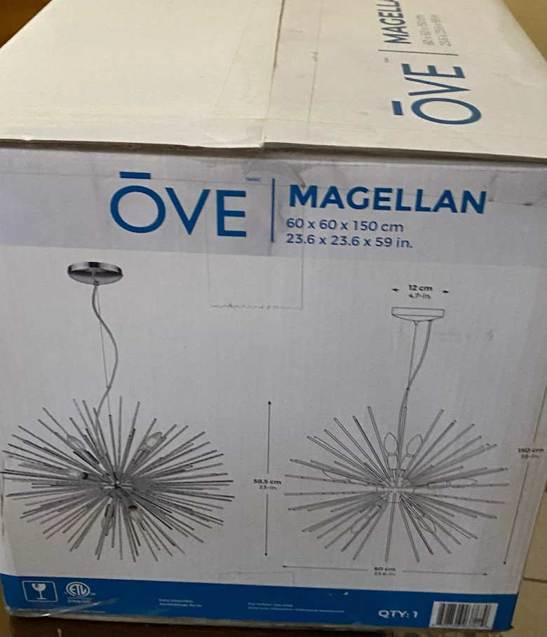 OVE Magellan Starburst Pendant Light - photo 2