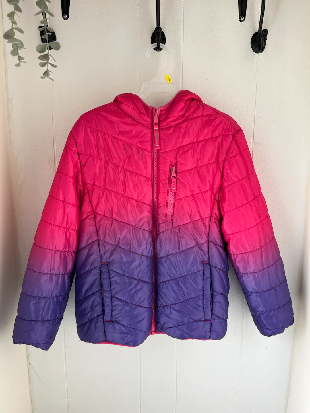 Cute Eddie Bauer Reversible Girl’s Jacket - photo 4