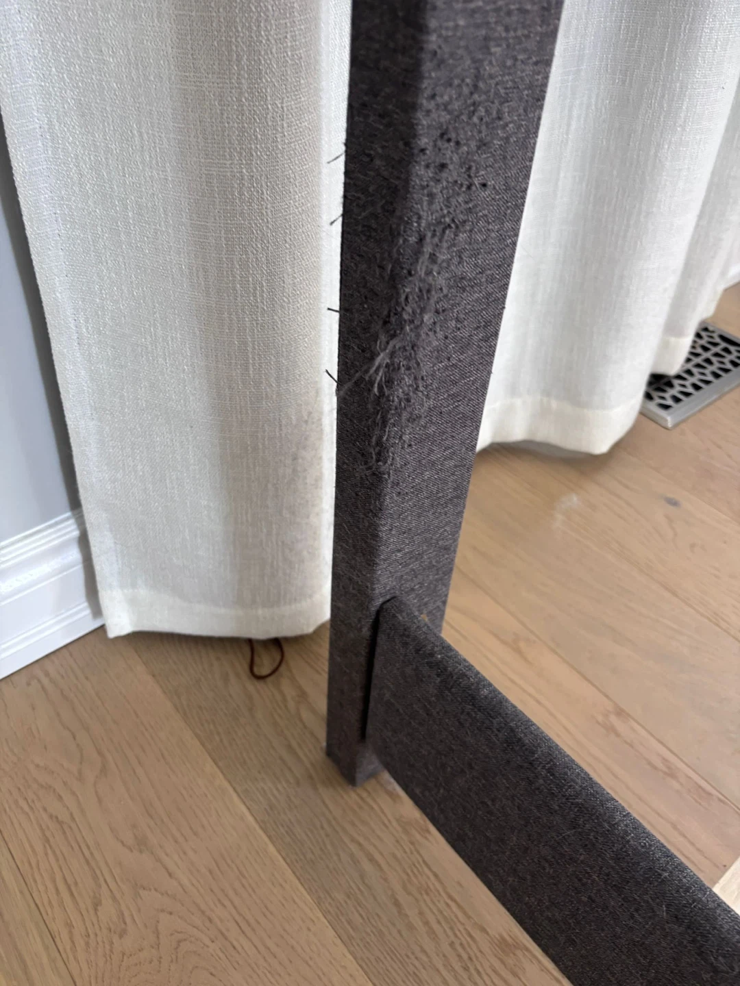 Upholstered Queen Bed Frame with Nailhead Trim - photo 3