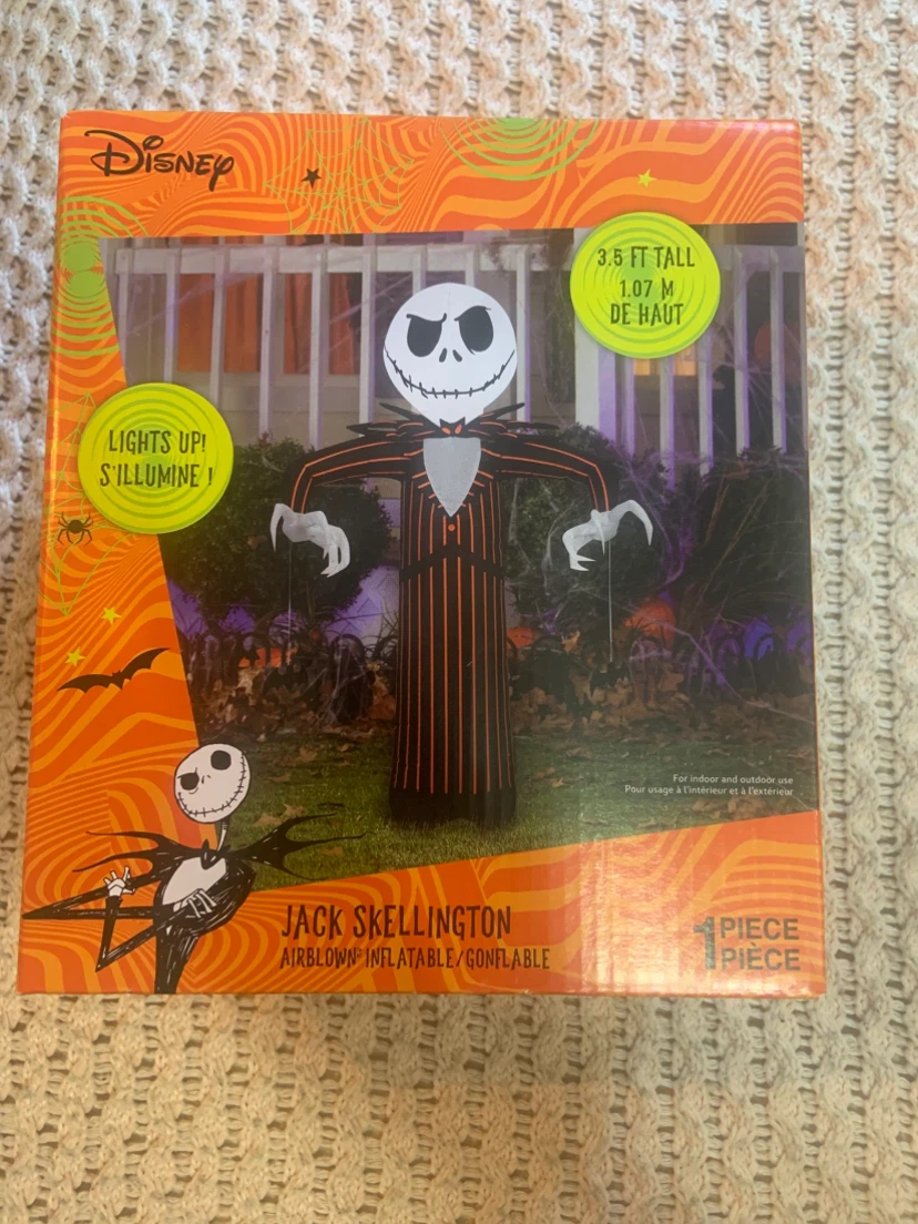 Disney Jack Skellington Airblown Inflatable