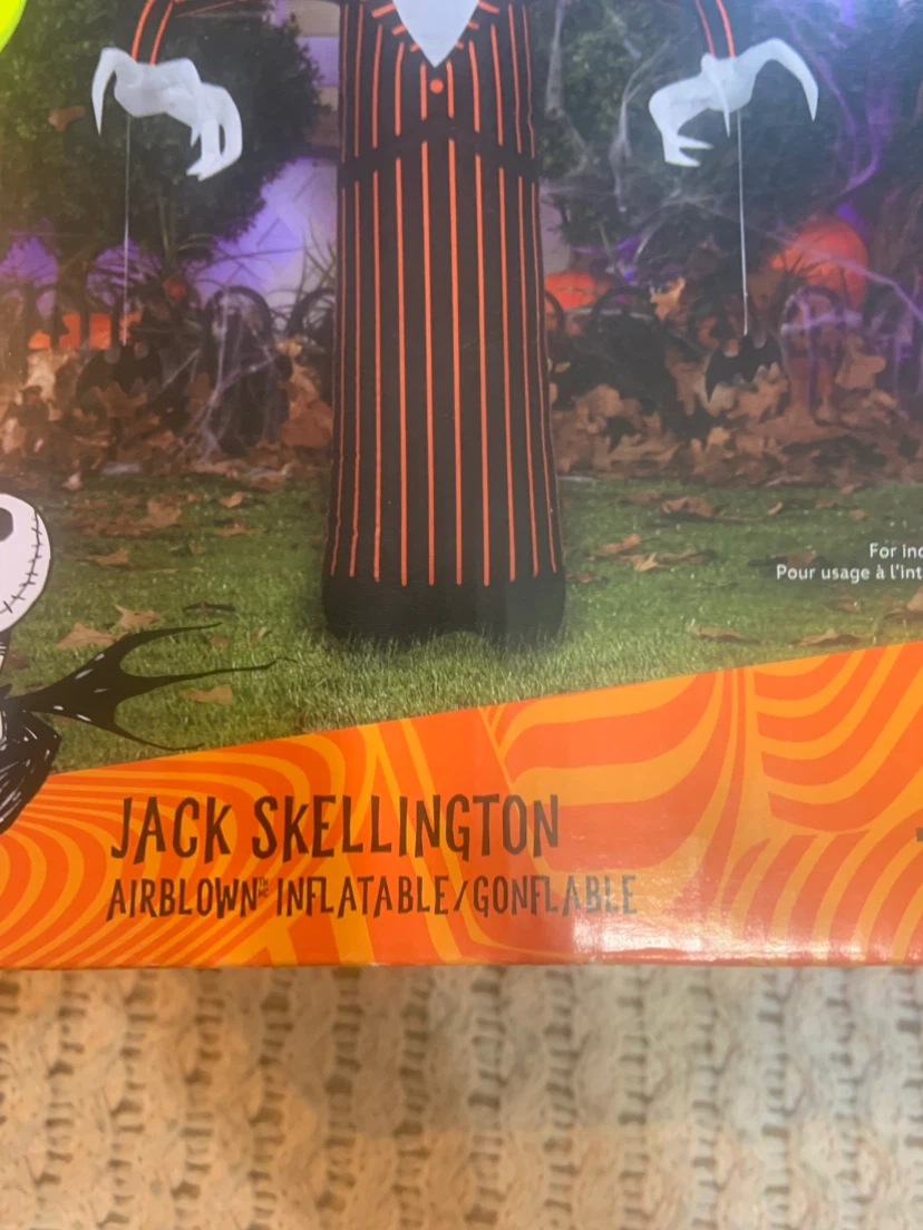 Disney Jack Skellington Airblown Inflatable - photo 2