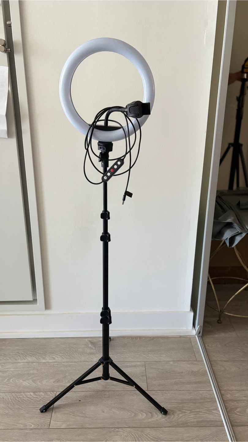RGB Ring Light with Tripod Stand