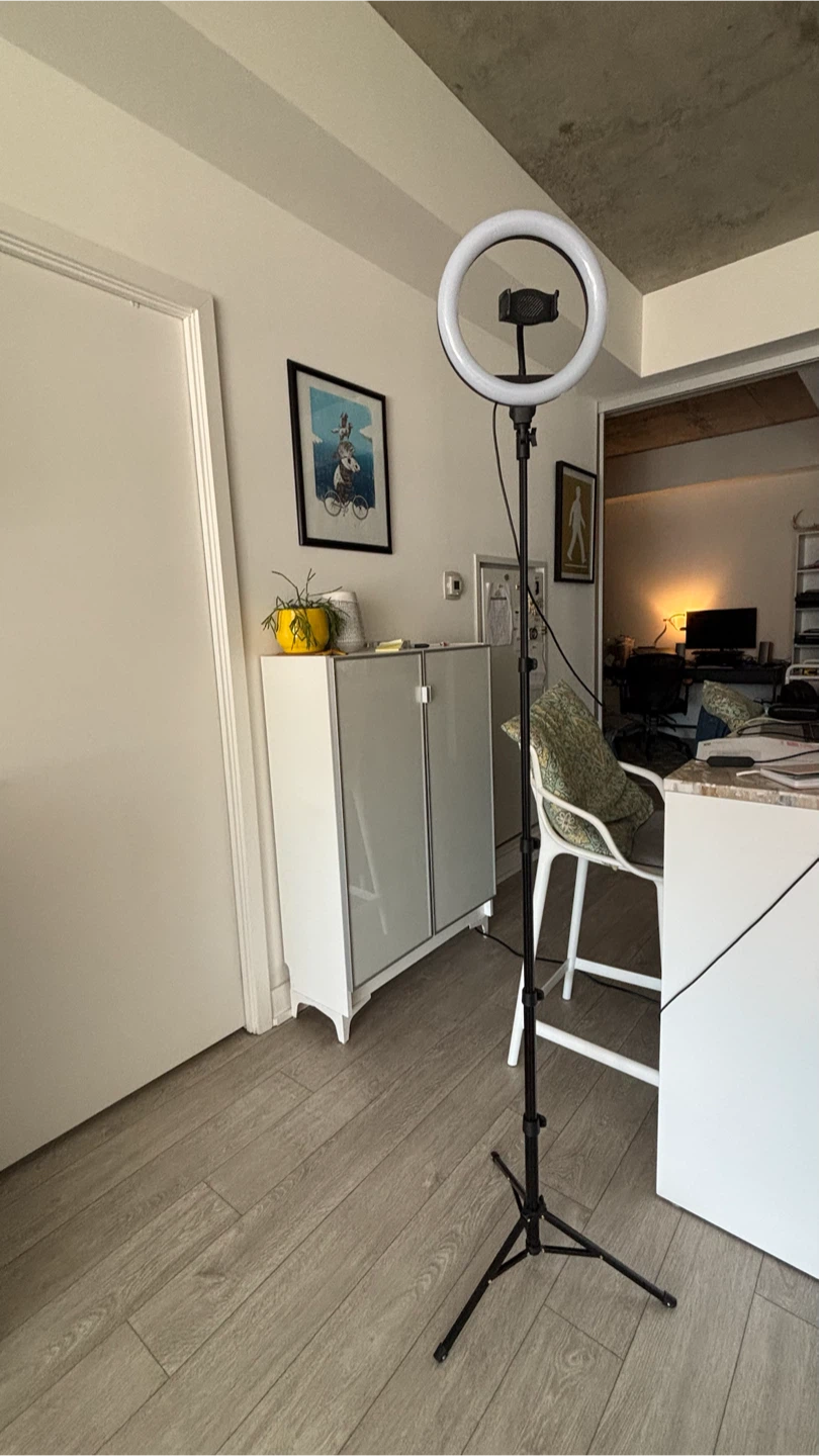 RGB Ring Light with Tripod Stand - photo 2