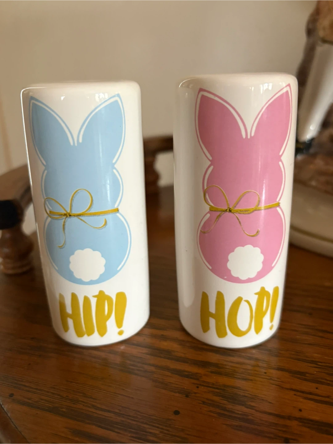 Ceramic Hip Hop Salt and Pepper Shakers