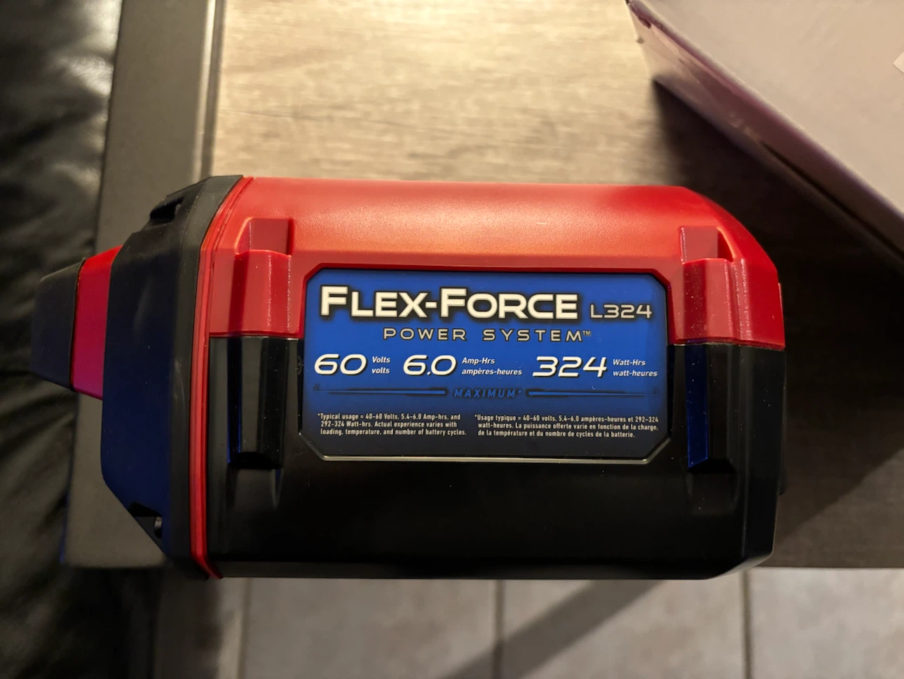 Toro 60V Flex-Force 6.0Ah Battery - photo 2