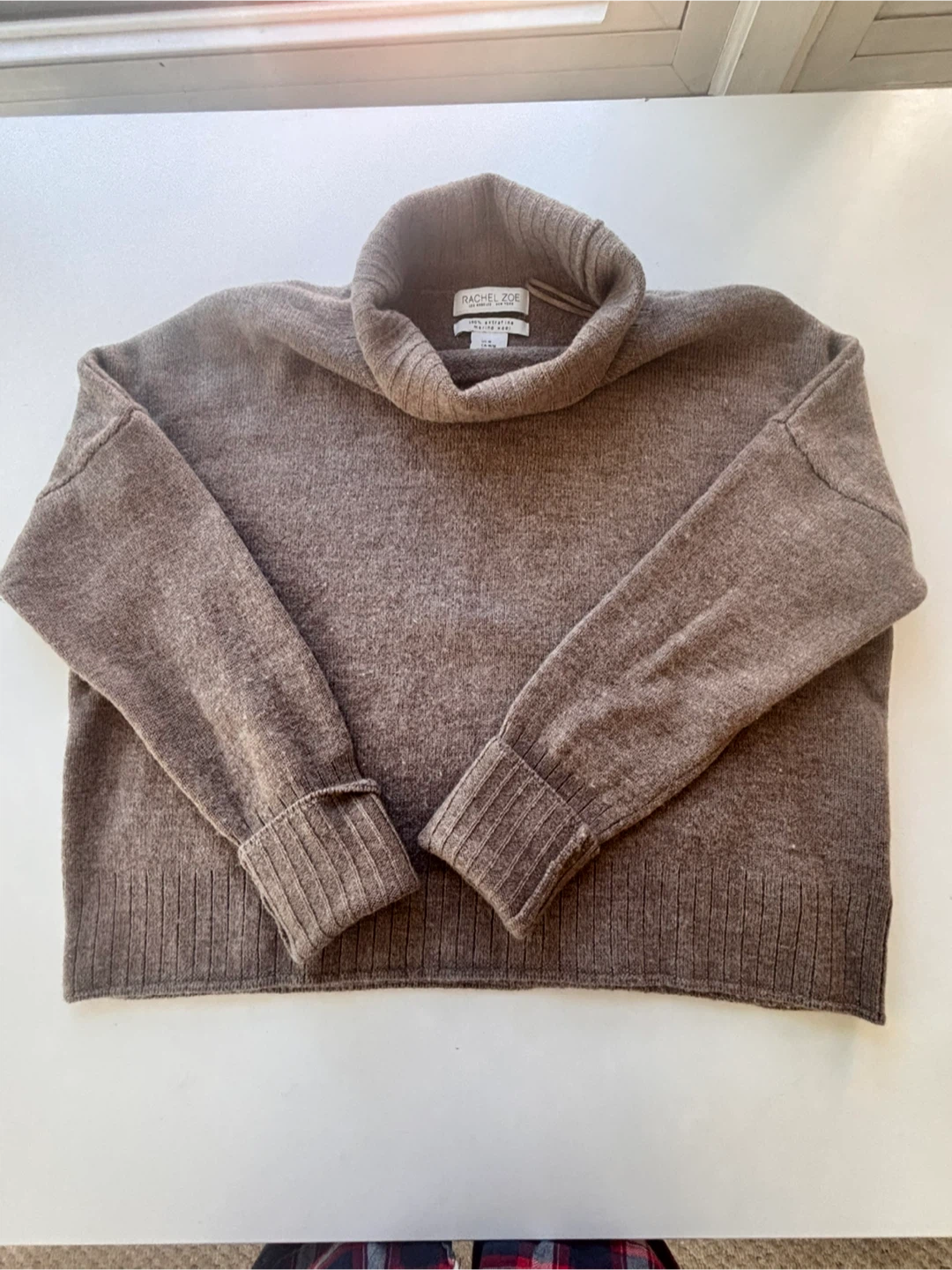 Rachel Zoe 100% Extrafine Merino Wool Sweater