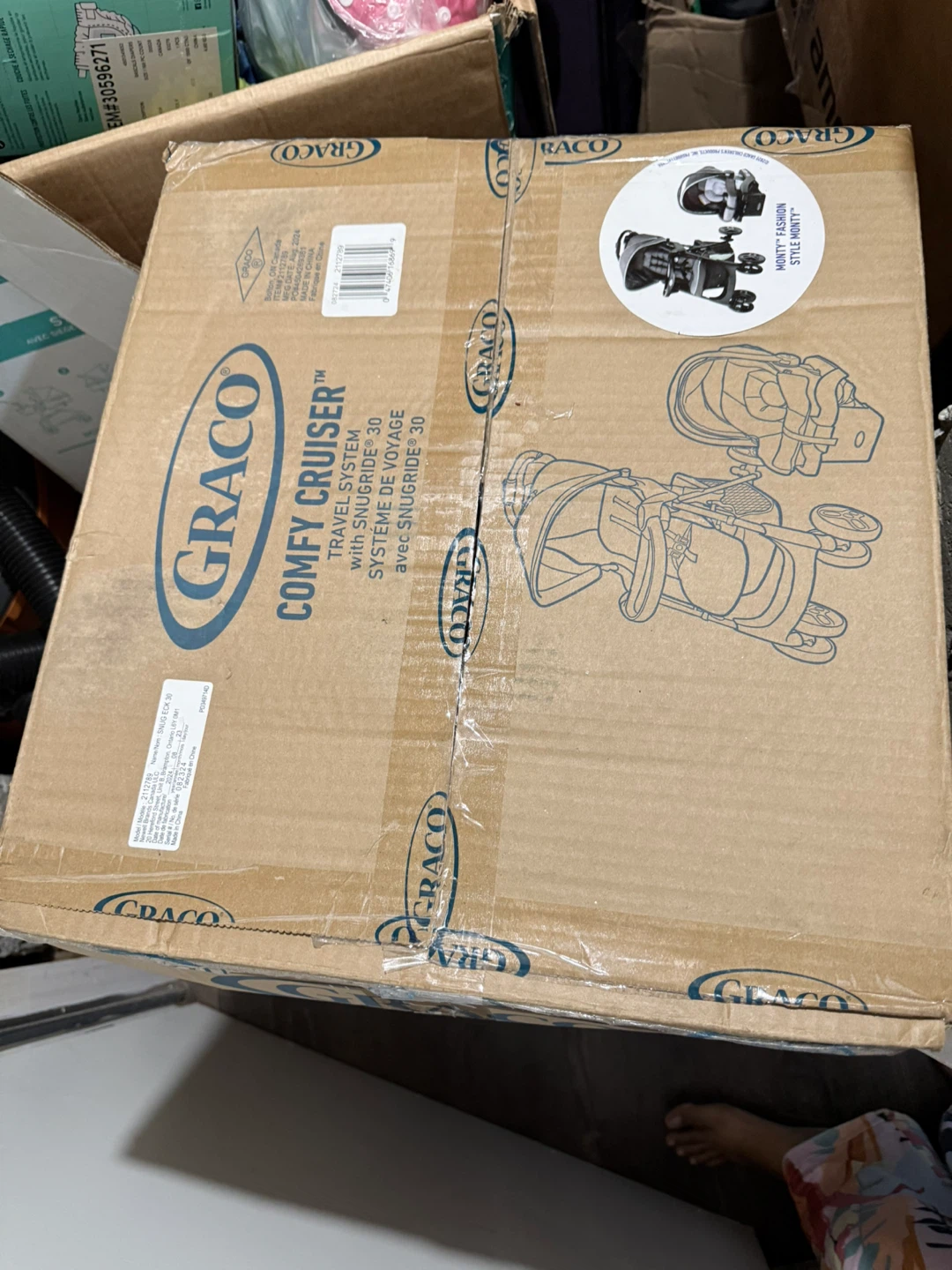 Graco Comfy Cruiser Travel System - Monty Fashion - photo 3