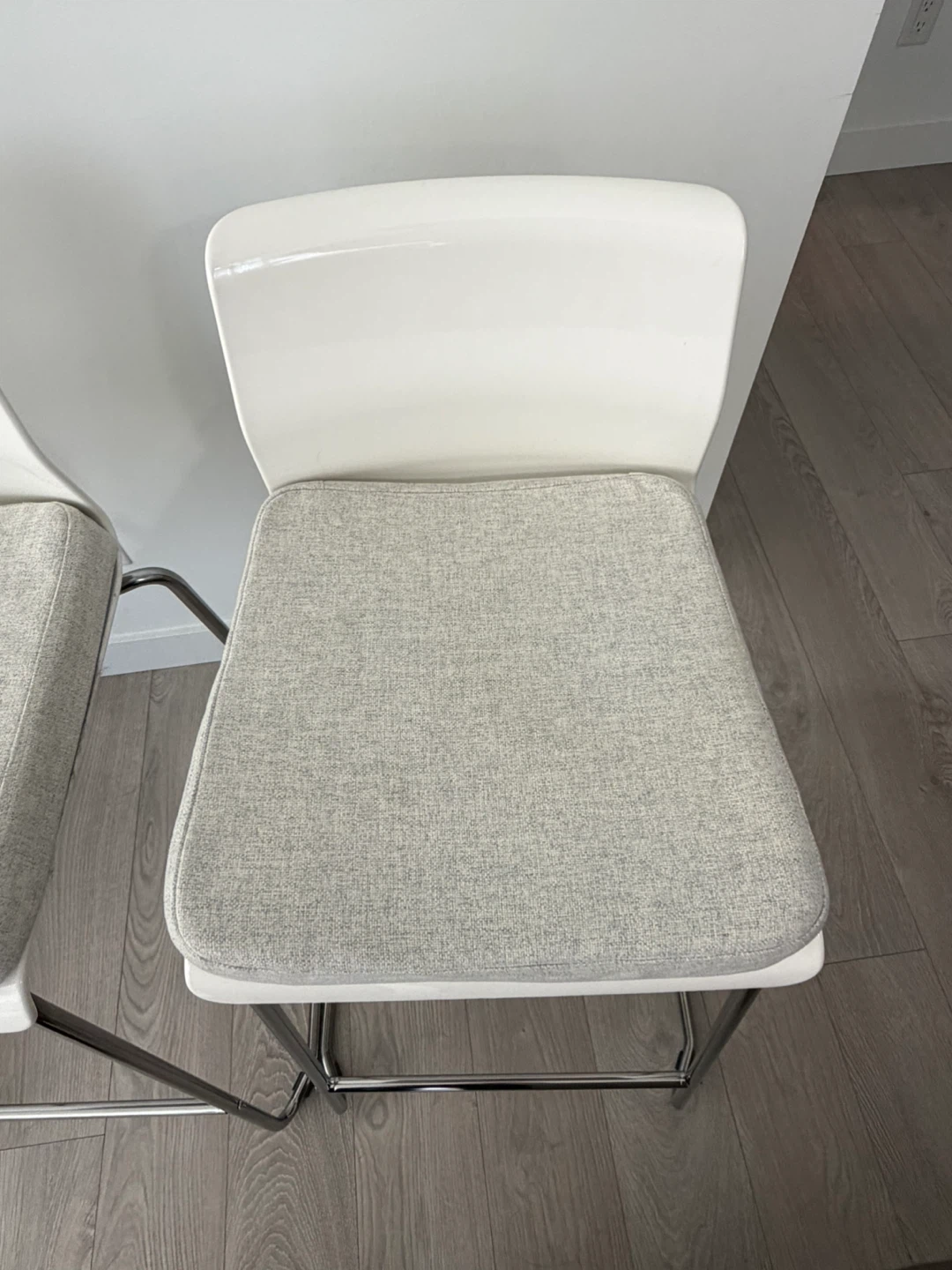 Two IKEA GLENN Bar Stools - photo 2