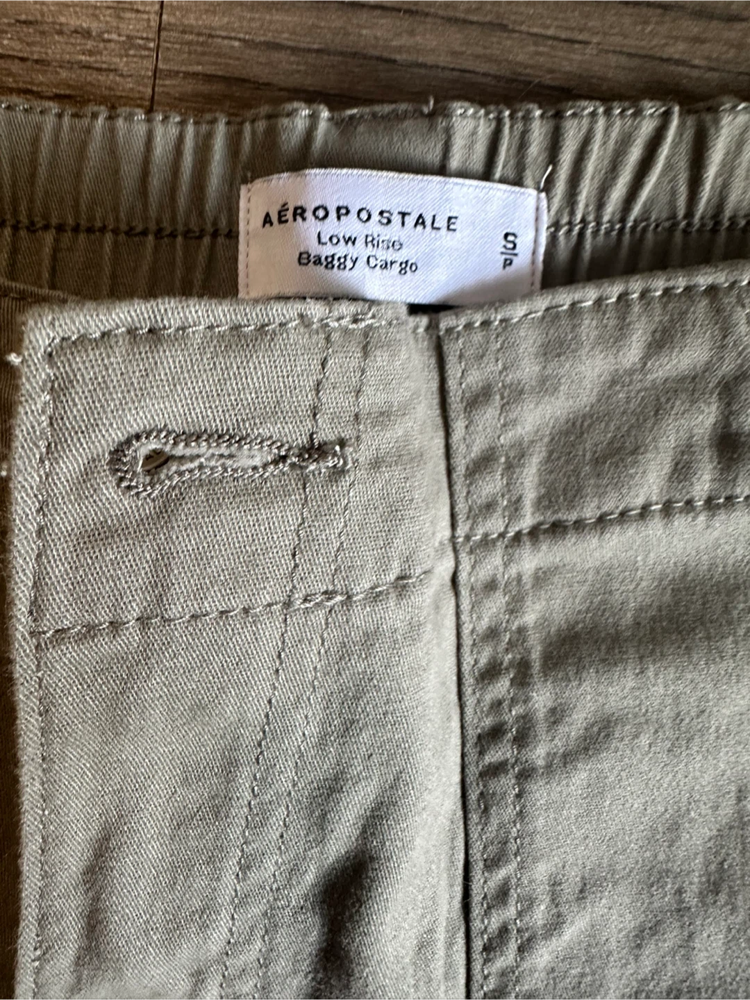 2 Pairs of Aeropostale Low Rise Baggy Cargo Pants - photo 2